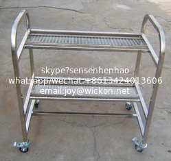 China SMT FUJI XP243 feeder storage cart SMT feeder Storage trolley for Fuji supplier