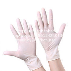 China Clear Disposable Powder Free Nitrile Glove Protective Vinyl Gloves supplier