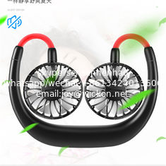 China Factory price High Quality Rechargeable 360 degree Mini Neckband Fan Neck Hanging Lazy Sport Fan online supplier