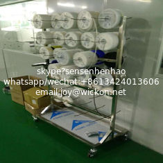 China High Quality Stainless Steel SMT ESD Reel Storage Shelving Rack Trolley Cart online supplier