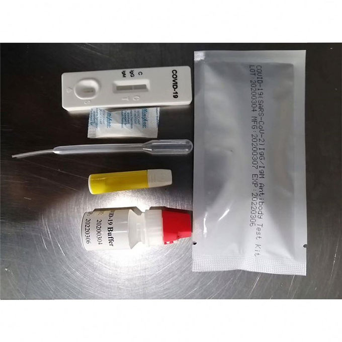 Home Simple Testing 25 Person's Set Disposable Covid -19 Coronavirus Virus Test Kits Rapid Selftest Device