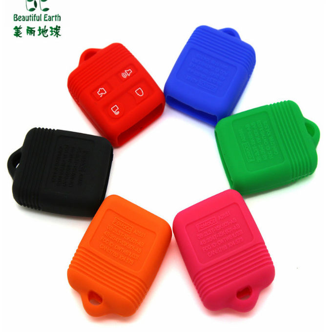 Colorful car cover key silicone car key cover for toyota