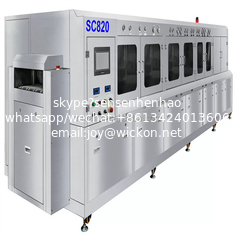 China 600mm width net  Sus304 Semiconductor packaging flux chemical wash machine for IGBT,IPM and LEADFRAME supplier