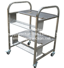 China Siemens feeder trolley ASM Siemens feeder cart 40 slots feeder storage trolley for Siemens supplier