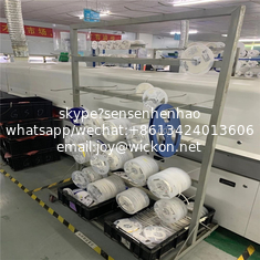 China High Quality Stainless Steel SMT ESD Reel Storage Shelving Rack Trolley Cart supplier