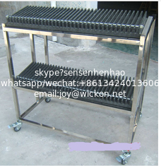 China Fuji cp4 Feeder trolley smt feeder cart Fuji feeder storage cart trolley supplier