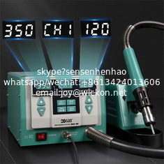 China CXG 862 1500W Soldering And Desoldering master 2in1 Eddy Current Programming Desoldering station Hot Air Gun Solder Iron Rework supplier