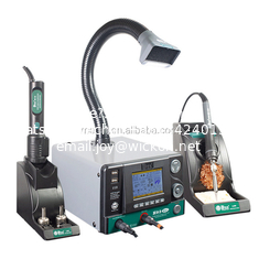 China DES H93 3 In 1 rework station soldering iron hot air gun smoke purifier supplier