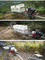 Mountain monorail gasoline transport vehicle Tea Garden Monorail truck supplier
