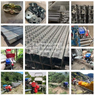 Farm Easy Climbing Monorail conveyor truck Self-propelled orchard electric motor engineering material transporter supplier