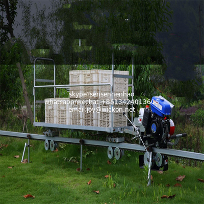 self-propelled orchard mountain monorail transport hill transporter supplier