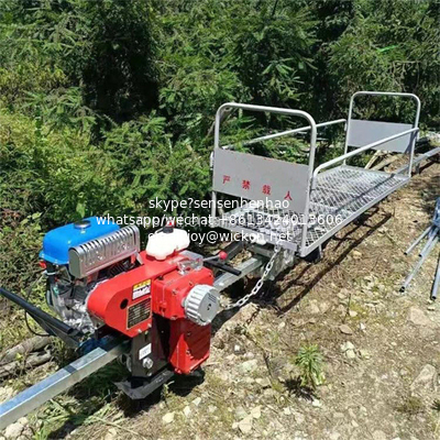 self-propelled orchard mountain monorail transport hill transporter supplier