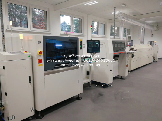 High Speed SMT Production Line YAMAHA SMT Assembly line YAMAHA pick and place machine PCB production line supplier