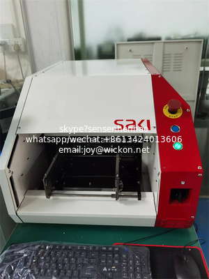 SMT SAKI Comet-18 AOI auto optical inspection machine for checking component mistakes detector supplier