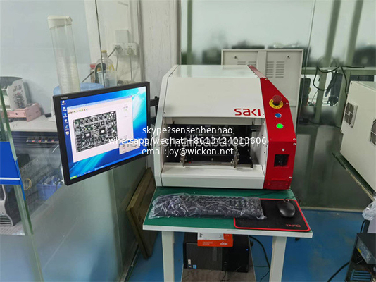 Desktop SAKI AOI High-speed Accurate SAKI Comet-18 Offline AOI Machine For SMT PCB inspection supplier