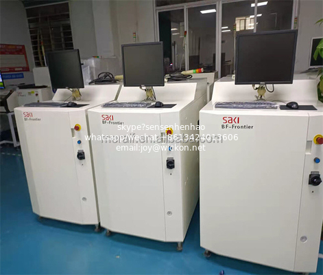 auto inspection SMT machine SAKI 3DI AOI machine with inspection camera detect wrong in the pcb board supplier