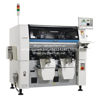 SLM120 Samsung PCB Assembly Machine , LED Lens SMT Machine 1200MM PCB high-speed LED mounter supplier