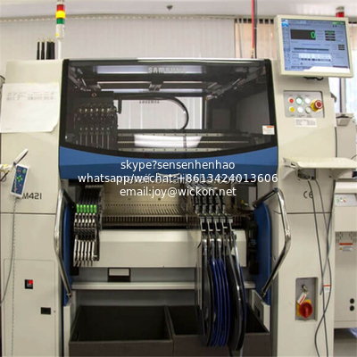 High speed SMT chip mounter sm421 SAMSUNG pick and place machine used supplier