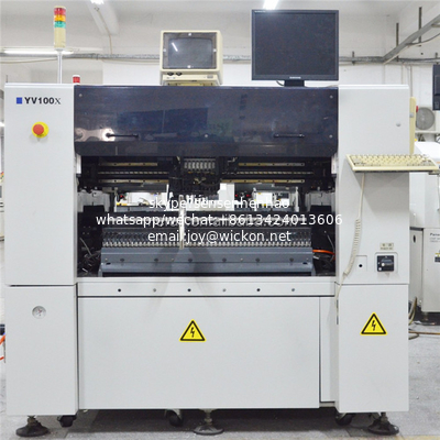 YAMAHA chip mounter YV100X LED Pick And Place Machine With 1.2m PCB Pneumatic Feeder supplier