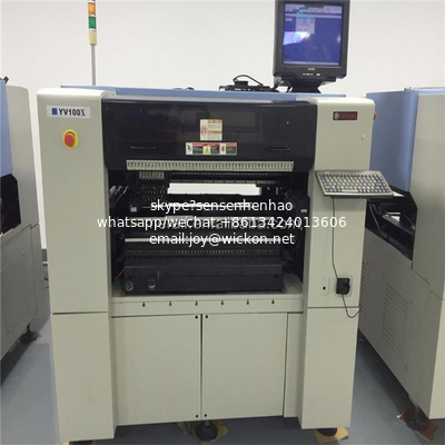 YAMAHA chip mounter YV100X LED Pick And Place Machine With 1.2m PCB Pneumatic Feeder supplier