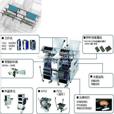 SMT MACHINE ORIGINAL FUJI AIMEX IIIc AIMEX III AIMEX II FUJI PICK AND PLACE MACHINE used smt machine supplier