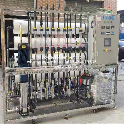 EDI pure water making machine for sale with high quality good price reverse osmosis machine for underground water purification supplier