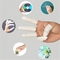 Protective Antislip Fingertips Gloves Latex Rubber Finger Cots Antistatic Gloves Orange supplier