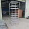 SMT ESD Reel Storage Shelving Rack Trolley Cart Stainless Steel industrial anti-static SMD carrier tape shelf cart supplier