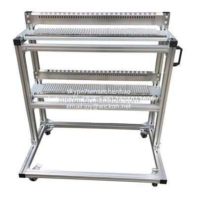 SAMSUNG SME Feeder Storage Cart SMT feeder trolley for Samsung SM451 SM471 pick and place machine supplier