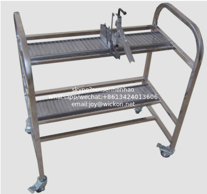 FUJI SMT Feeder Storage Cart Fuji CP6 feeder trolley for SMT feeder supplier