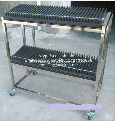 FUJI SMT Feeder Storage Cart Fuji CP6 feeder trolley for SMT feeder supplier