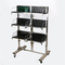 ESD Antistatic circulation pcb storage Rack esd PCB cart trolley with hanging pcb rack supplier
