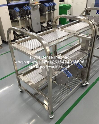Smt juki feeder cart,smt storage cart for juki feeder,SMT feeder cart supplier