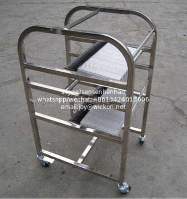 SMT part Samsung SM feeder storage cart  Samsung CP feeder storage cart / Samsung CP feeder trolley smt machine supplier