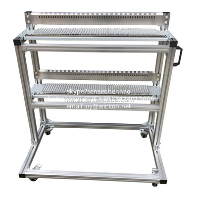 High quality SMT Related Samsung SM feeder storage cart for pick and place machine supplier