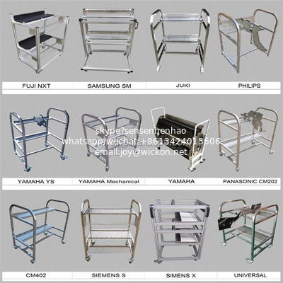 High quality SMT Related Samsung SM feeder storage cart for pick and place machine supplier