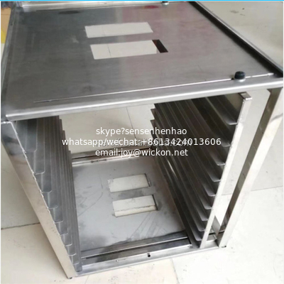 Aluminum Plastic Anti static PCB Foldable Standing rack SMT Storage L Size Antistatic ESD Anti-static Magazine Rack supplier