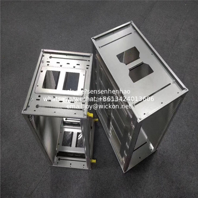 Aluminum Plastic Anti static PCB Foldable Standing rack SMT Storage L Size Antistatic ESD Anti-static Magazine Rack supplier