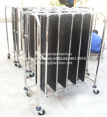 SMT Antistatic PCB storage trolley ESD PCB Circulation Cart  ESD PCB Trolley supplier