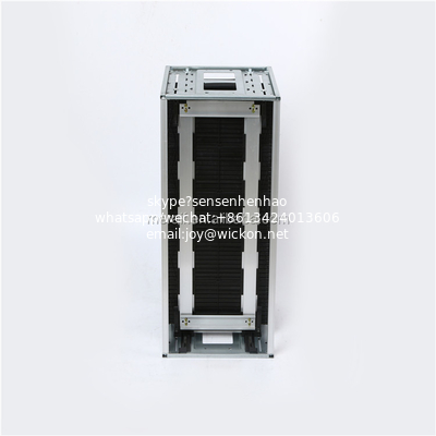 Screw Adjustable SMT PCB ESD Magazine Rack , Precision ESD Storage Racks Fully conductive, 120 C into the oven pcb storage rack supplier