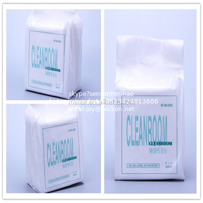 High Quality Clean Room Class 100 Laser Sealed Lint Free Polyester Cloth 0609 Cleanroom Wiper online supplier