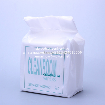 High Quality Clean Room Class 100 Laser Sealed Lint Free Polyester Cloth 0609 Cleanroom Wiper online supplier