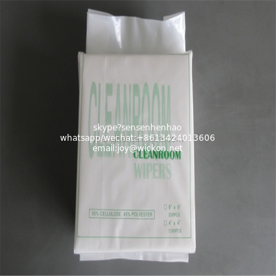 Factory wholesale 1009le 100% Polyester Lint Free Cleanroom Wiper For Industrial supplier