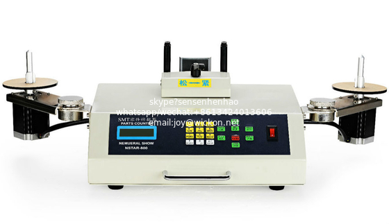 SMT SMD YS-802 Chip Counting Machine Electronic Component Reel Counter smd reel counter detect leak chip counter machine supplier