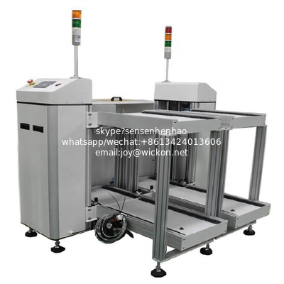 Automatic SMT PCB magazine loader pcb unloader with PLC central control supplier