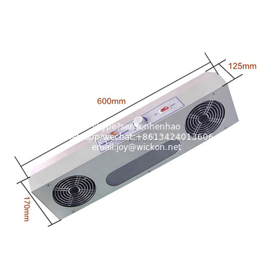 SL-002 Electrostatic Industrial ESD Anti Static Warm Air Blower Ionizer High Pressure Horizontal Overhead Ionizing Air Blower supplier