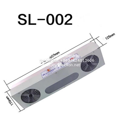 Electronic cleanroom factory hot selling ESD Ionizing air blower SL-002 Overhead Ionizing Air Blower supplier