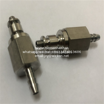 MCD2202 Valved In-Line Hose Barb Coupling Insert 1/8 ID Barb supplier
