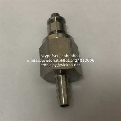 MCD2202 Valved In-Line Hose Barb Coupling Insert 1/8 ID Barb supplier