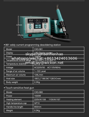 High quality SMD soldering rework station electronics soldering iron temperature controlled soldering iron supplier